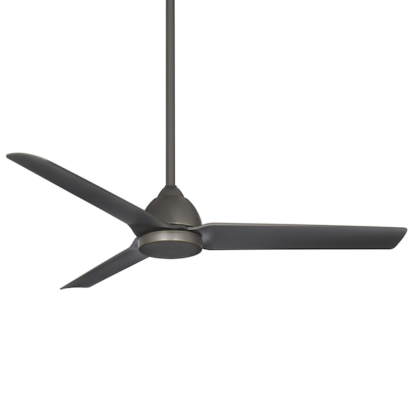 Wac Mocha Indoor and Outdoor 3-Blade Smart Ceiling Fan 54in Oil Rubbed Bronze with Remote Control F-001 - main